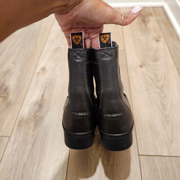 Heritage Breeze Brown Zip Paddock Boot Size 7.5 - Picture 7 of 9